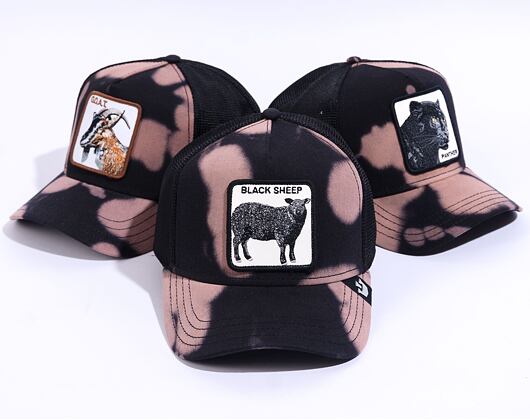 Kšiltovka Goorin - Acid Sheep Trucker - Black