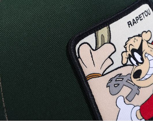 Kšiltovka Capslab Duck Tales - Beagle Boys Trucker Olive