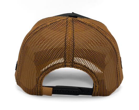 Kšiltovka Capslab Speedy Gonzales - Speedy Gonzales v.3 Trucker Black / Caramel