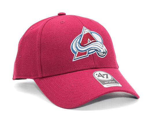 Kšiltovka '47 Brand NHL Colorado Avalanche Ballpark Snap MVP Burgundy