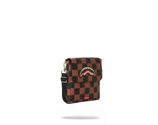 Taška přes rameno Sprayground Sharks In Paris Painted Messenger Sling Bag