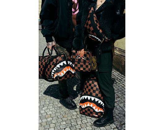 Ledvinka Sprayground Sharks In Paris Painted Crossbody