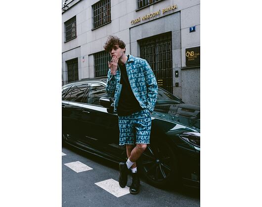 Kraťasy RIP N DIP Fuckin Fuck Denim Shorts Medium Wash