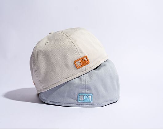 Kšiltovka New Era 59FIFTY MLB League Essential New York Yankees Grey / Pastel Blue