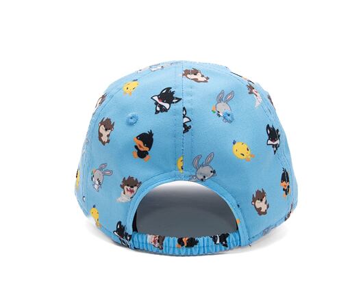 Dětská Kšiltovka New Era 9FORTY Kids Infantlt All Over Print Looney Tunes Sky Blue