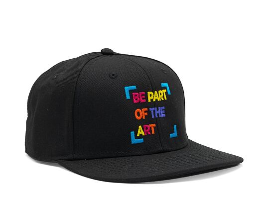 Kšiltovka RATAJ Be Part of the Art Black Snapback
