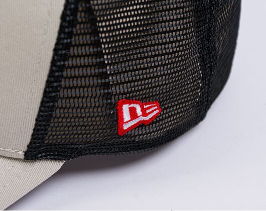 Kšiltovka New Era -  Buffalo Patch - 9FORTY A-Frame Trucker - Stone