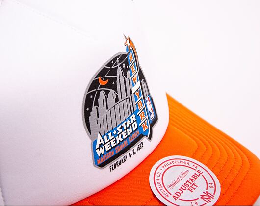 Kšiltovka Mitchell & Ness NBA Party Time Trucker Snapback Hwc New York Knicks White