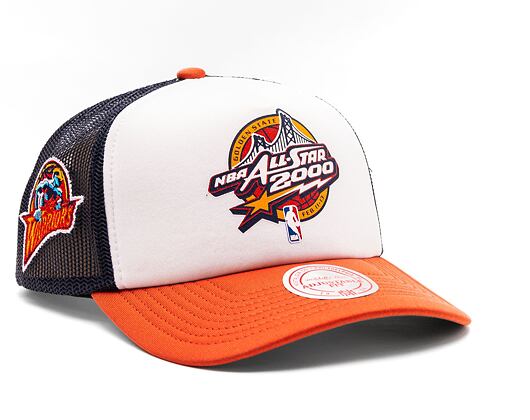 Kšiltovka Mitchell & Ness NBA Party Time Trucker Snapback Hwc Golden State Warriors White