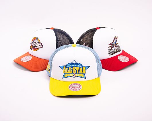 Kšiltovka Mitchell & Ness NBA Party Time Trucker Snapback Hwc Denver Nuggets White / Blue