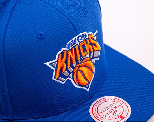 Kšiltovka Mitchell & Ness NBA Conference Patch Snapback New York Knicks Blue