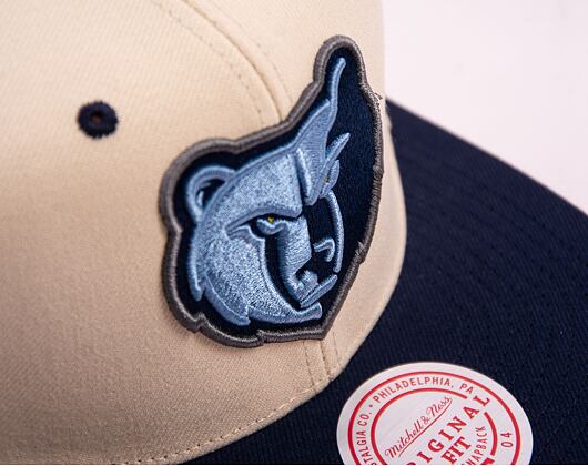 Kšiltovka Mitchell & Ness NBA Sail 2 Tone Snapback Memphis Grizzlies Off White