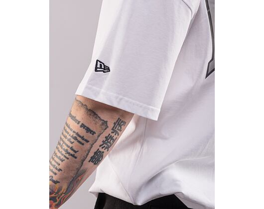 Triko New Era NBA Infill Logo Oversized Tee Brooklyn Nets White / Black