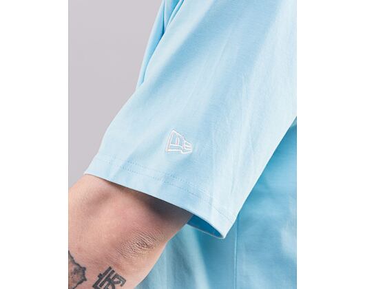 Triko New Era MLB Pastel Oversized Tee New York Yankees Pastel Blue / Off White
