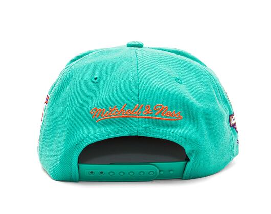 Kšiltovka Mitchell & Ness NBA Desert Green Snapback Los Angeles Lakers Teal