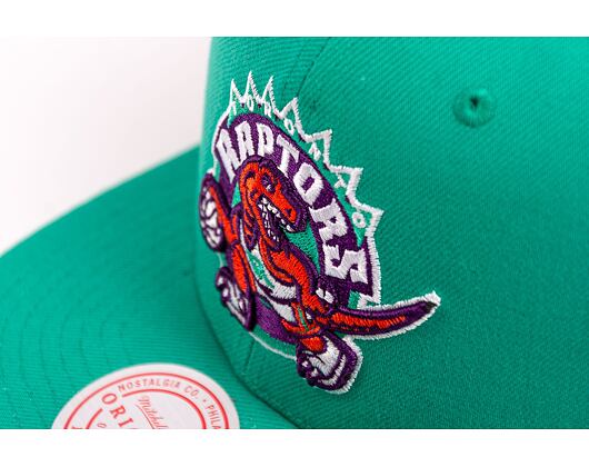 Kšiltovka Mitchell & Ness NBA Desert Green Snapback Hwc Toronto Raptors Teal