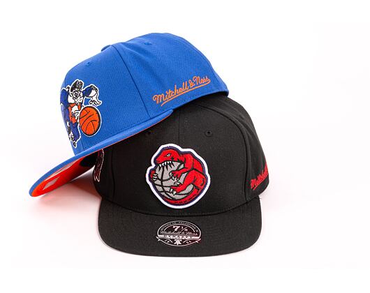 Kšiltovka Mitchell & Ness NBA Logo History Fitted Hwc Toronto Raptors Black