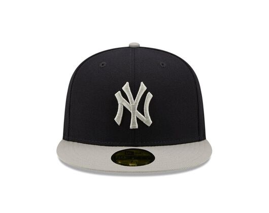 Kšiltovka New Era 59FIFTY MLB Side Patch New York Yankees Navy / Grey