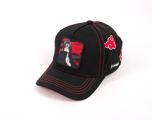 Kšiltovka Capslab - Trucker Naruto - Itachi Clouds - Black