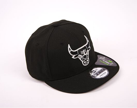 Kšiltovka New Era 9FIFTY NBA Repreve Chicago Bulls Black