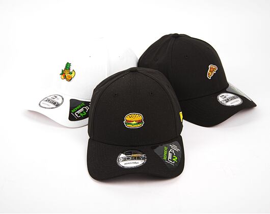 Kšiltovka New Era 9FORTY Food Icon Burger Black / Red