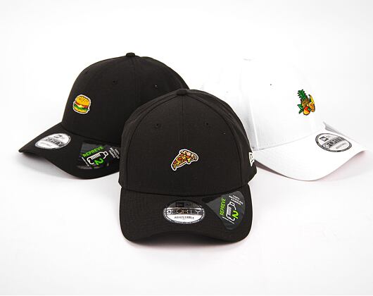 Kšiltovka New Era 9FORTY Food Icon  Black / Kelly Green