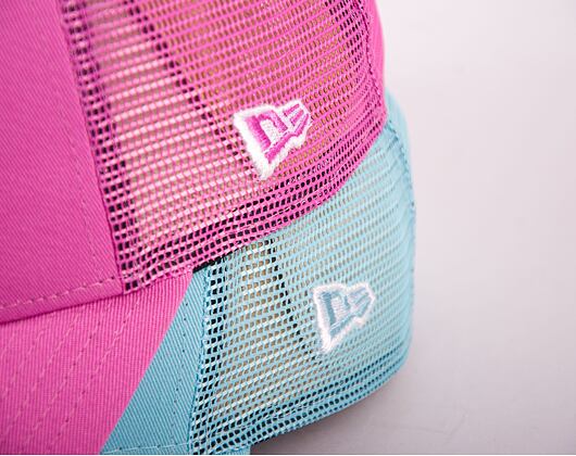 Kšiltovka New Era 9FORTY A-Frame Trucker MLB Tonal Mesh Los Angeles Dodgers Pastel Blue