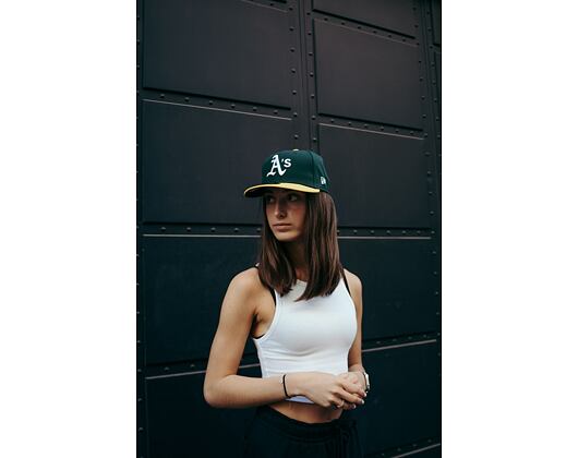 Kšiltovka New Era 59FIFTY MLB Authentic Performance Oakland Athletics Fitted Team Color