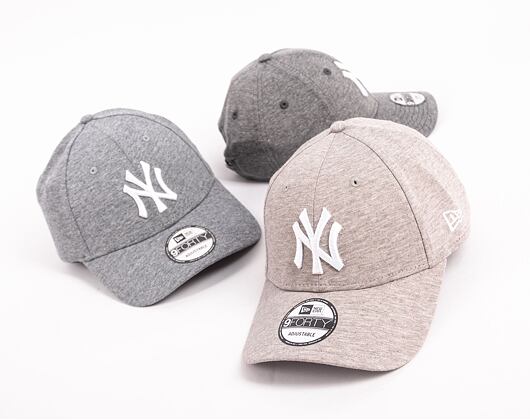 Kšiltovka New Era 9FORTY MLB Jersey New York Yankees Grey / White