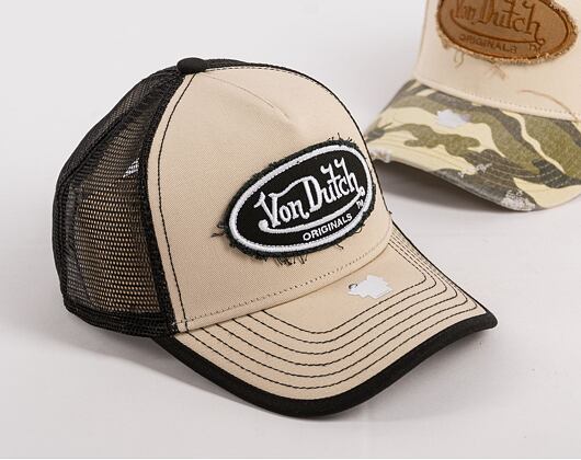 Kšiltovka Von Dutch Trucker Kalmar Stone/Black