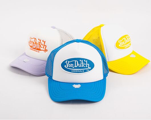 Kšiltovka Von Dutch Trucker Tampa Foam White/Blue