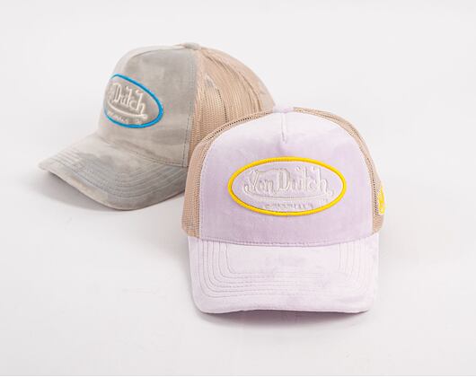 Kšiltovka Von Dutch Trucker Kent Velvet Lilac/Sand