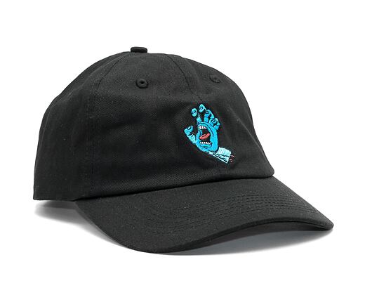 Kšiltovka Santa Cruz Screaming Mini Hand Cap Black
