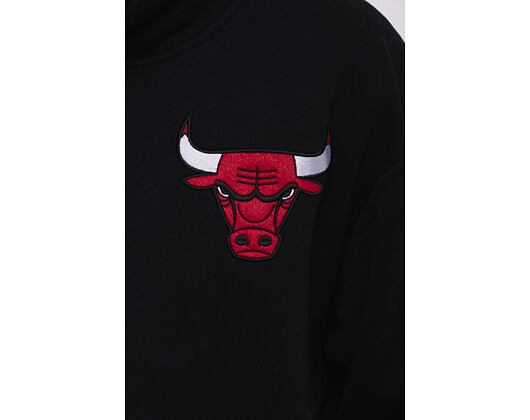 Mikina Mitchell & Ness NBA City Collection Fleece Hoody Bulls Black
