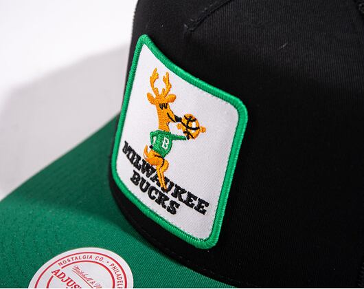 Kšiltovka Mitchell & Ness Nba Truck It Trucker Hwc Bucks Black