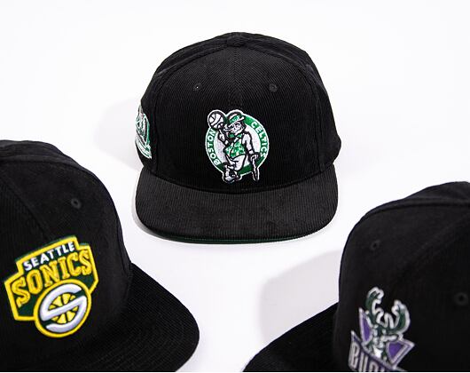 Kšiltovka Mitchell & Ness Nba Black Cord Snapback Hwc Celtics Black