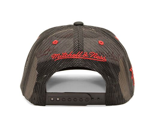 Kšiltovka Mitchell & Ness NBA Team Seal Trucker HWC 76Ers Black
