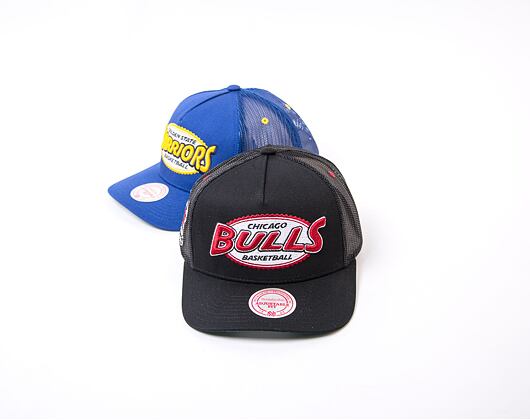 Kšiltovka Mitchell & Ness NBA Team Seal Trucker HWC Bulls Black