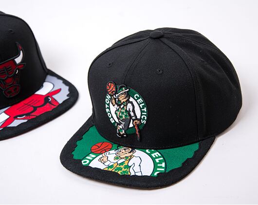 Kšiltovka Mitchell & Ness NBA Munch Time Snapback Celtics Black