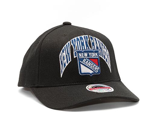 Kšiltovka Mitchell & Ness NHL Letterman Type Classic Red Rangers Black