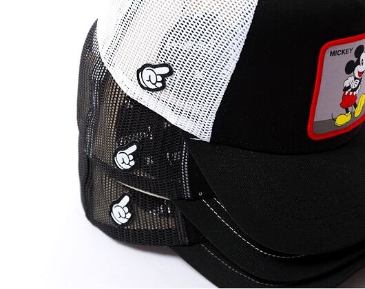Kšiltovka Capslab Mickey Mouse - Scary Mickey Mouse Black / Grey