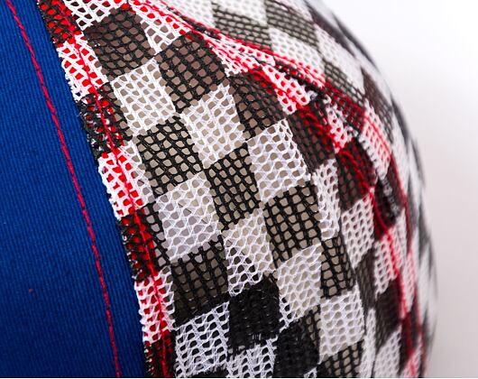 Kšiltovka Capslab Mario Kart - Mario Blue/Red/Checkered