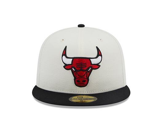 Kšiltovka New Era 59FIFTY NBA Championships Chicago Bulls White / Black