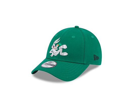 Dětská Kšiltovka New Era 9FORTY Kids Looney Tunes Bugs Bunny Kelly Green / Gray