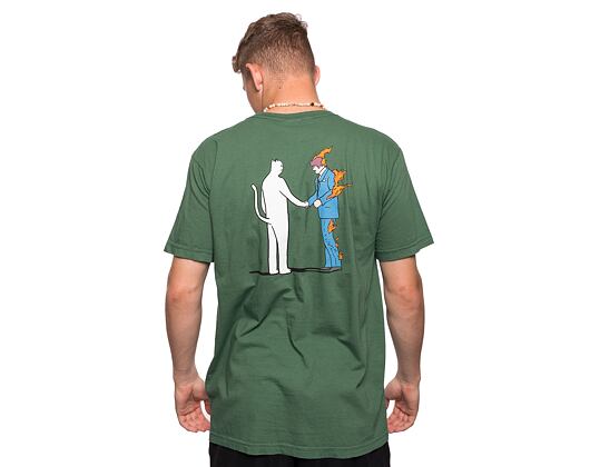 Triko RIP N DIP Burn Tee (Olive) RND10099