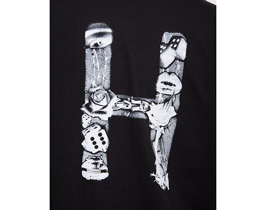 Triko HUF H-St T-Shirt ts02027-black