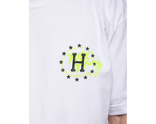 Triko HUF Galactic Motto T-Shirt ts02012-white