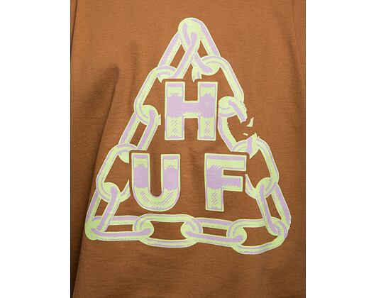 Triko HUF Hard Links T-Shirt ts02013-rubbr