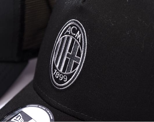 Kšiltovka New Era 9FORTY A-Frame Trucker Core AC Milan Black Black