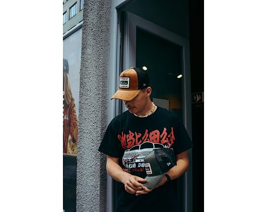 Kšiltovka New Era 9FORTY A-Frame Trucker Cord Trucker Toasted Peanut / Black
